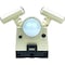 Iq America LB1870QCH 700 Lumen Battery Operated LED Motion Security Flood Light w L-Bracket Mount CH LB1870QCH - alternate 2